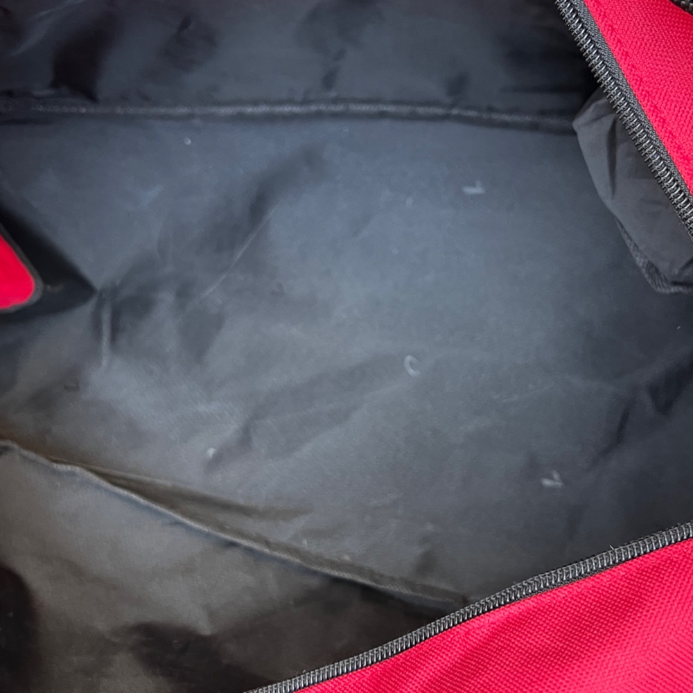 RARE- McDonalds Red And Black With Bottle Holder Lightweight Duffel Bag - Picture 8 of 10